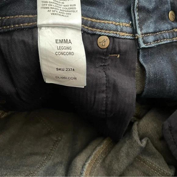Dl1961 Emma legging Concord jean W25/L27 - Picture 8 of 15